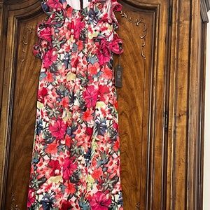 Vince Camuto Floral Midi Summer Dress